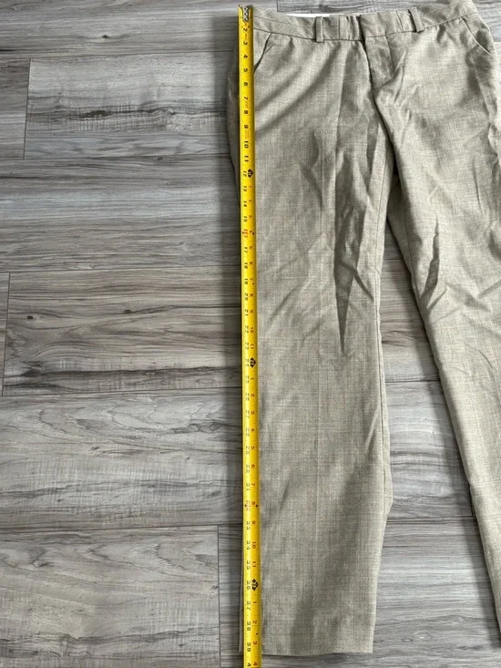 Banana Republic Tailored Dress Pants – Beige/Taupe – Size 4 - Picture 6 of 7